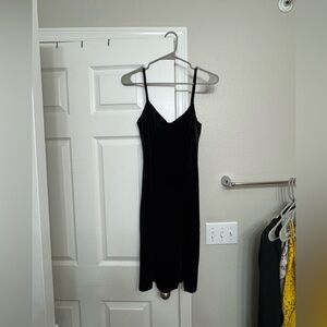 Forever 21 Black Midi Dress